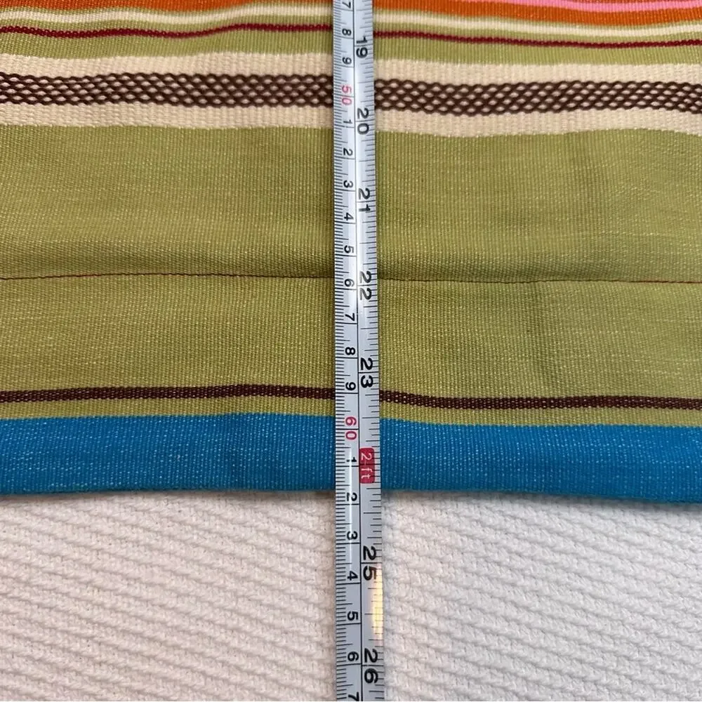 PB Teen Stripe PURA VIDA standard pillow sham